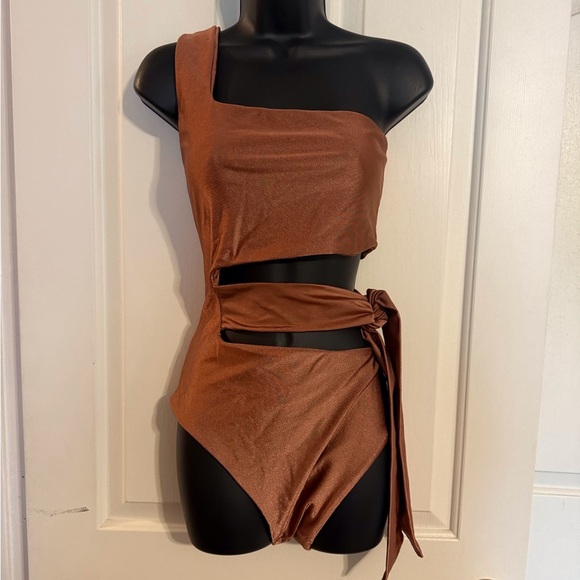 “BOLD SWIM” Sophia Side Tie Monokini - Picture 4 of 14
